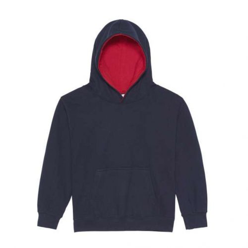 Just Hoods AWJH003J KIDS VARSITY HOODIE 3/4