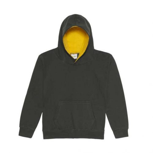 Just Hoods AWJH003J KIDS VARSITY HOODIE 3/4