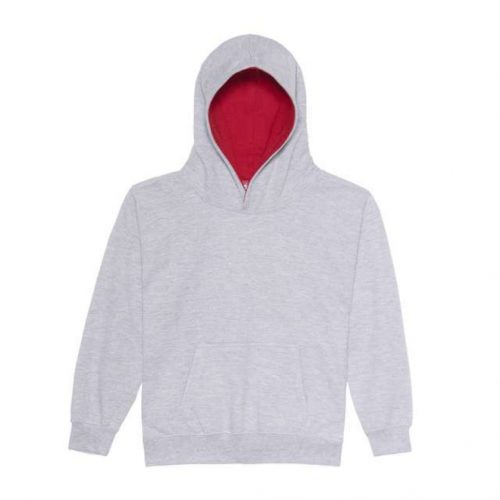 Just Hoods AWJH003J KIDS VARSITY HOODIE 3/4