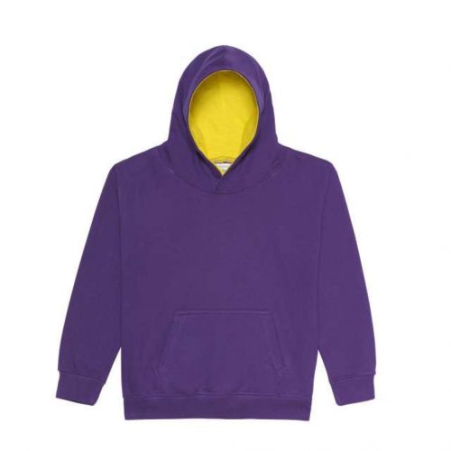 Just Hoods AWJH003J KIDS VARSITY HOODIE 12/13