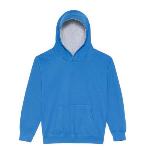 Just Hoods AWJH003J KIDS VARSITY HOODIE 3/4