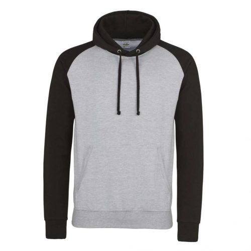 Just Hoods AWJH009 BASEBALL HOODIE L