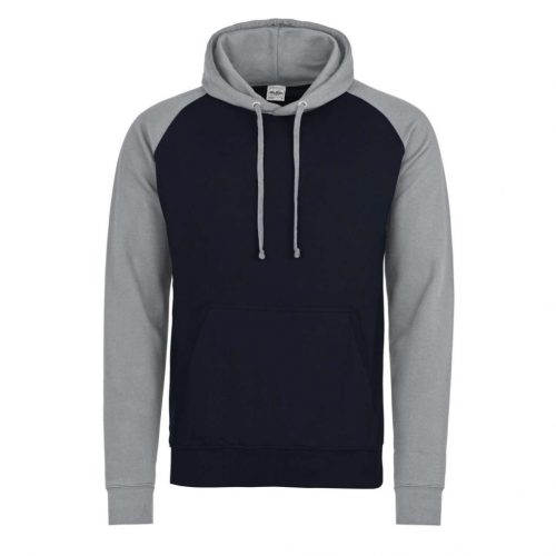 Just Hoods AWJH009 BASEBALL HOODIE M