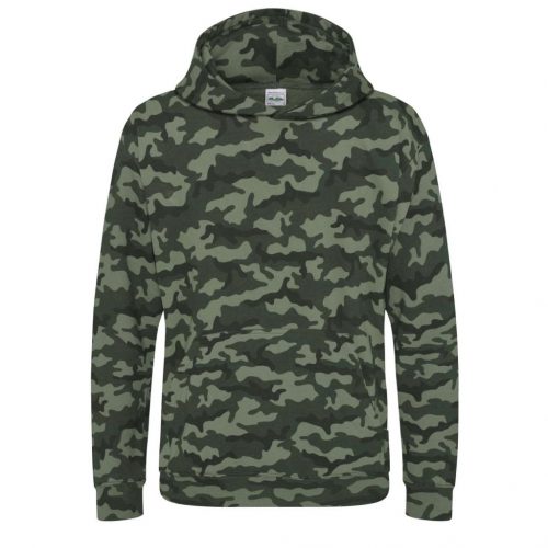 Just Hoods AWJH014J KIDS CAMO HOODIE XL