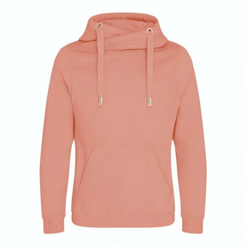 Just Hoods AWJH021 CROSS NECK HOODIE L