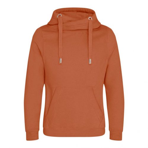 Just Hoods AWJH021 CROSS NECK HOODIE L