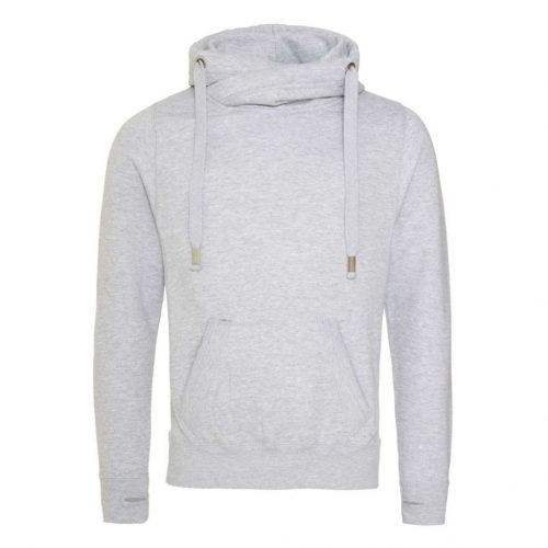 Just Hoods AWJH021 CROSS NECK HOODIE L