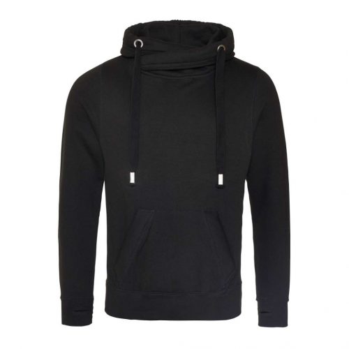 Just Hoods AWJH021 CROSS NECK HOODIE L