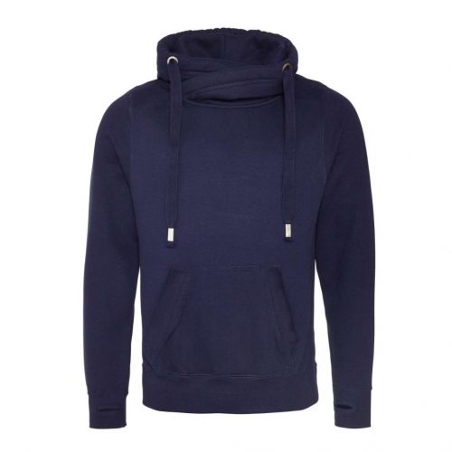 Just Hoods AWJH021 CROSS NECK HOODIE L