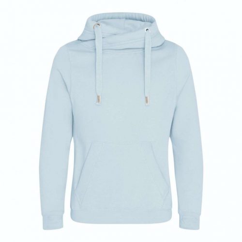 Just Hoods AWJH021 CROSS NECK HOODIE L