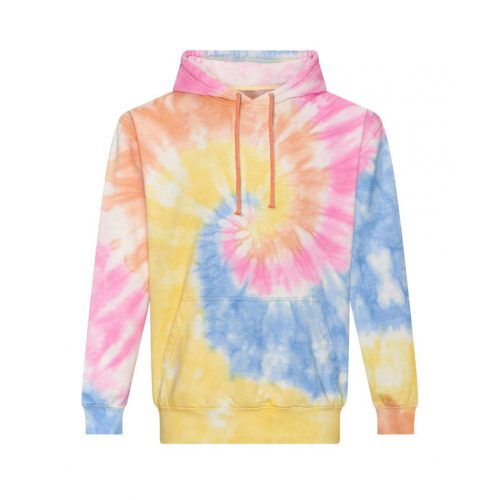 Just Hoods AWJH022 TIE-DYE HOODIE XS