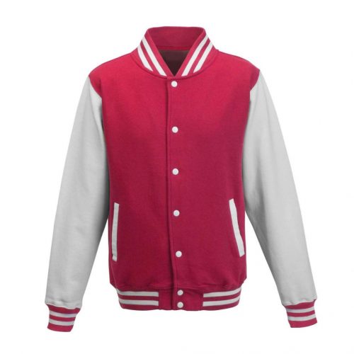 Just Hoods AWJH043 VARSITY JACKET M