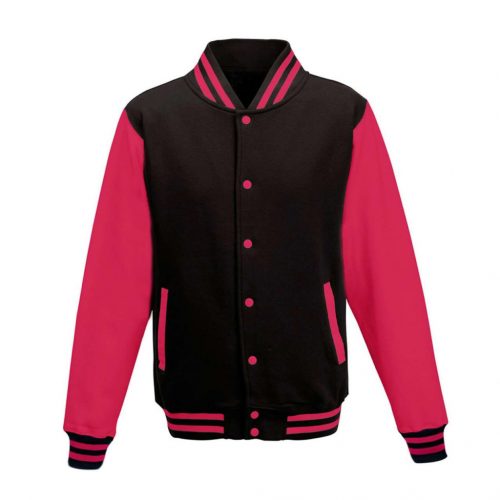 Just Hoods AWJH043 VARSITY JACKET XS