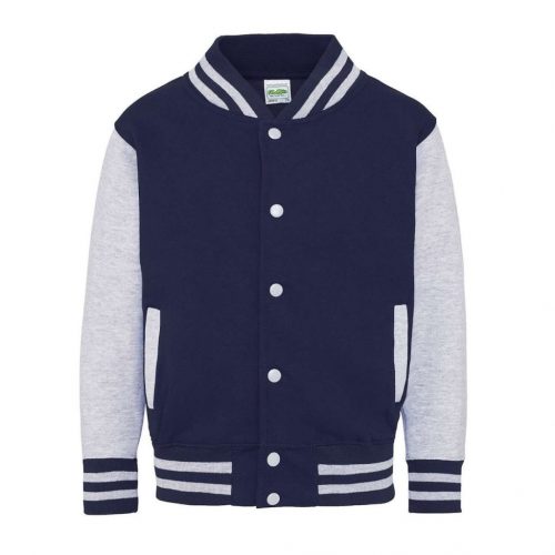 Just Hoods AWJH043J KIDS VARSITY JACKET 12/13