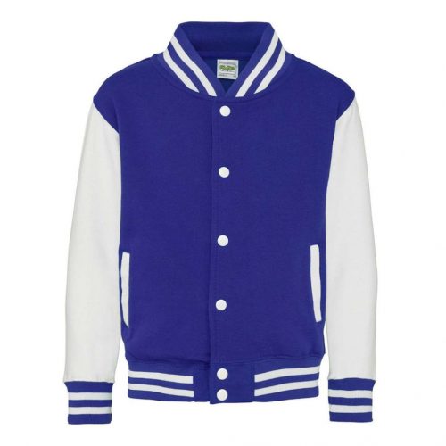 Just Hoods AWJH043J KIDS VARSITY JACKET 12/13