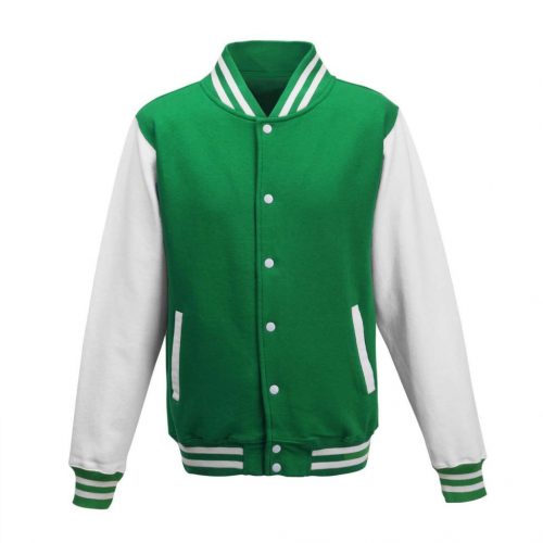 Just Hoods AWJH043 VARSITY JACKET XS