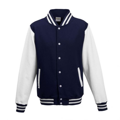 Just Hoods AWJH043 VARSITY JACKET XS