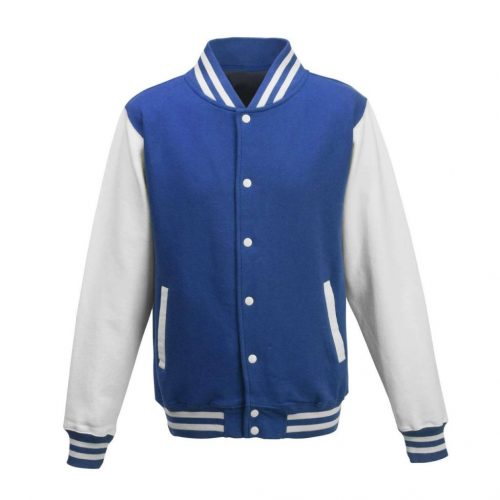 Just Hoods AWJH043 VARSITY JACKET XS