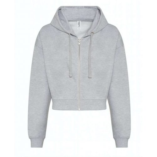 Just Hoods AWJH065 WOMEN'S FASHION CROPPED ZOODIE L