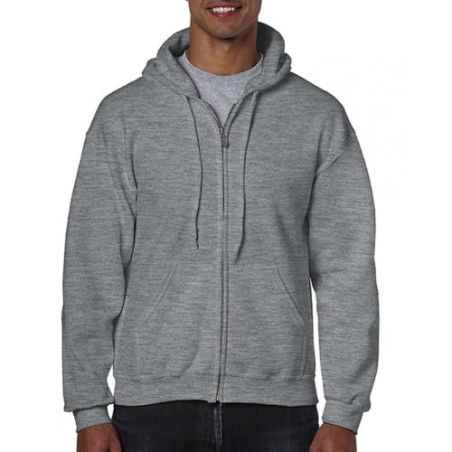 Gildan GI18600 HEAVY BLEND™ ADULT FULL ZIP HOODED SWEATSHIRT 2XL