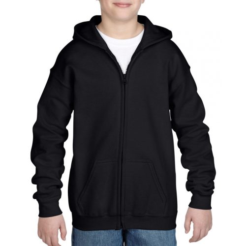 Gildan GIB18600 HEAVY BLEND™ YOUTH FULL ZIP HOODED SWEATSHIRT S