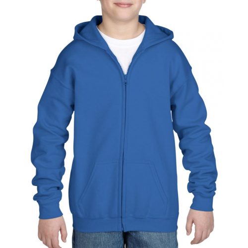 Gildan GIB18600 HEAVY BLEND™ YOUTH FULL ZIP HOODED SWEATSHIRT S