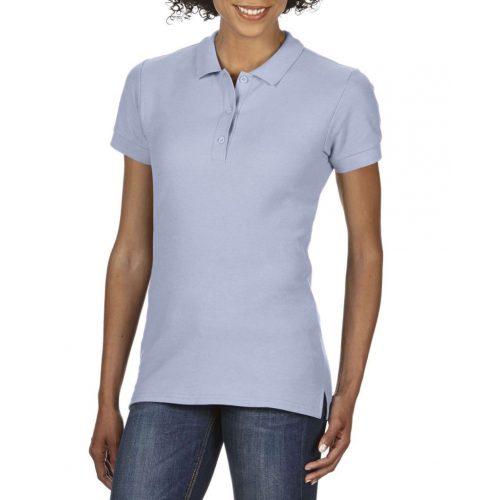 Gildan GIL85800 PREMIUM COTTON® LADIES' DOUBLE PIQUÉ POLO L