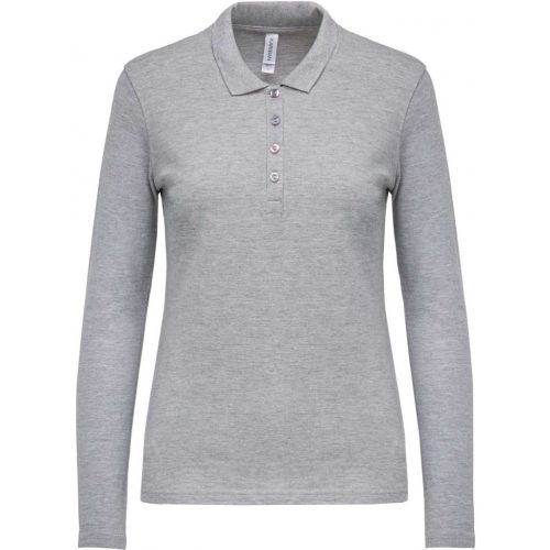 Kariban KA257 LADIES’ LONG-SLEEVED PIQUÉ POLO SHIRT L