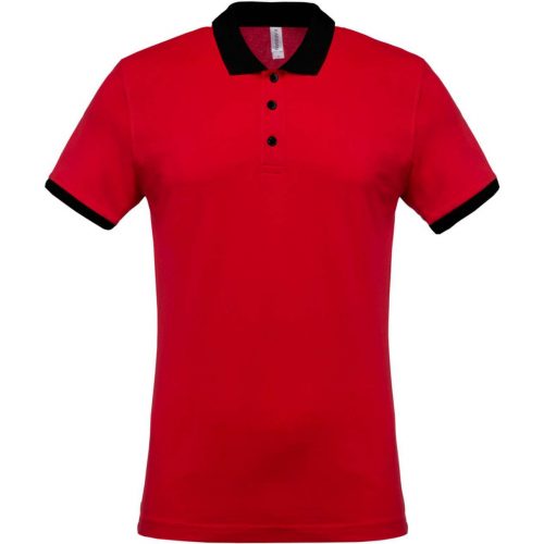 Kariban KA258 MEN'S TWO-TONE PIQUÉ POLO SHIRT M