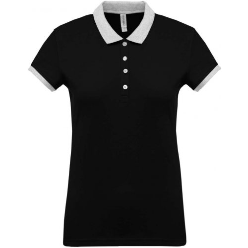 Kariban KA259 LADIES’ TWO-TONE PIQUÉ POLO SHIRT L