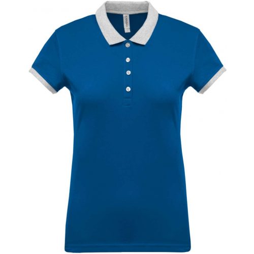 Kariban KA259 LADIES’ TWO-TONE PIQUÉ POLO SHIRT XS