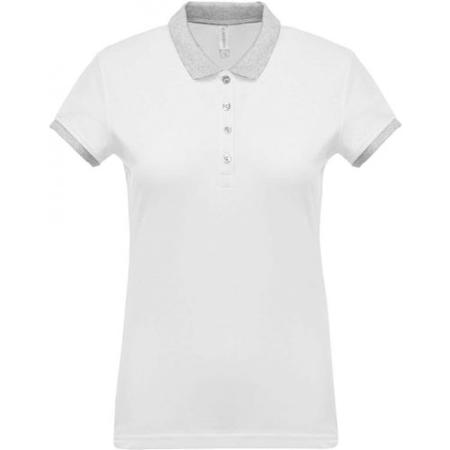 Kariban KA259 LADIES’ TWO-TONE PIQUÉ POLO SHIRT L