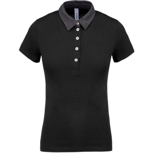 Kariban KA261 LADIES' TWO-TONE JERSEY POLO SHIRT XS