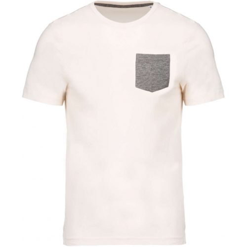 Kariban KA375 ORGANIC COTTON T-SHIRT WITH POCKET DETAIL XL