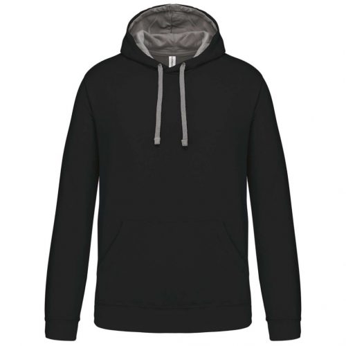 Kariban KA446 MEN'S CONTRAST HOODED SWEATSHIRT M