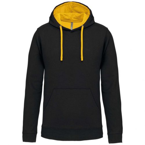 Kariban KA446 MEN'S CONTRAST HOODED SWEATSHIRT S