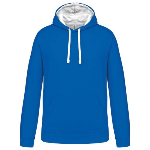 Kariban KA446 MEN'S CONTRAST HOODED SWEATSHIRT M