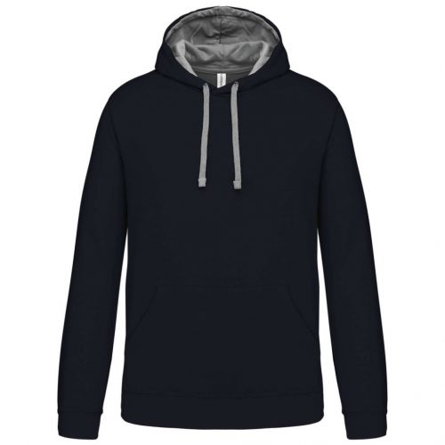 Kariban KA446 MEN'S CONTRAST HOODED SWEATSHIRT 3XL