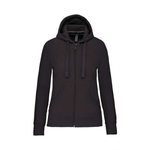 Kariban KA464 LADIES' FULL ZIP HOODED SWEATSHIRT L