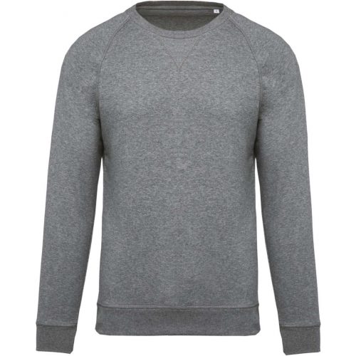 Kariban KA480 MEN'S ORGANIC COTTON CREW NECK RAGLAN SLEEVE SWEATSHIRT 3XL