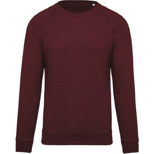 Kariban KA480 MEN'S ORGANIC COTTON CREW NECK RAGLAN SLEEVE SWEATSHIRT S