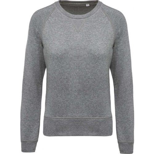 Kariban KA481 LADIES’ ORGANIC COTTON CREW NECK RAGLAN SLEEVE SWEATSHIRT XS