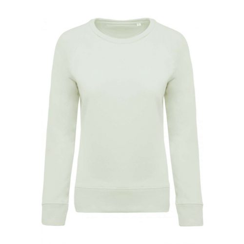 Kariban KA481 LADIES’ ORGANIC COTTON CREW NECK RAGLAN SLEEVE SWEATSHIRT XS