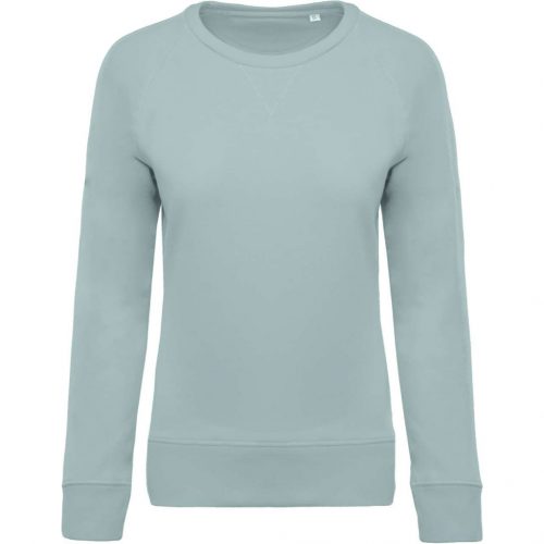 Kariban KA481 LADIES’ ORGANIC COTTON CREW NECK RAGLAN SLEEVE SWEATSHIRT XS