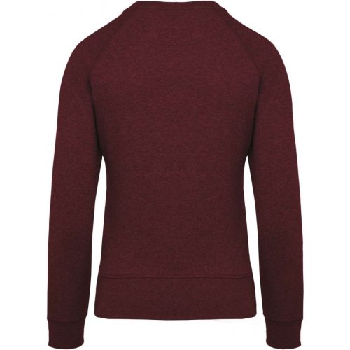 Kariban KA481 LADIES’ ORGANIC COTTON CREW NECK RAGLAN SLEEVE SWEATSHIRT XS