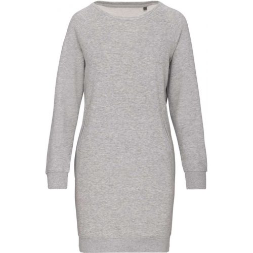 Kariban KA493 ORGANIC FLEECE LOUNGE DRESS XS