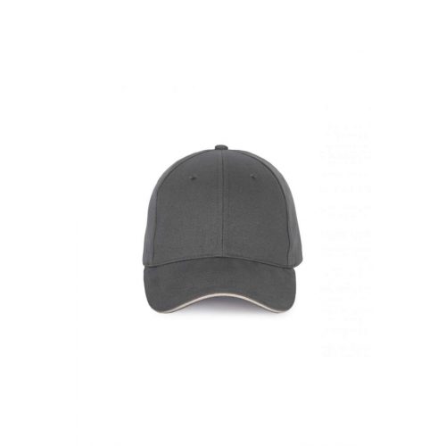 K-UP KP185 CAP WITH CONTRASTING SANDWICH PEAK - 6PANELS U