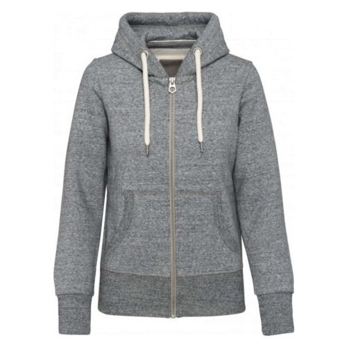 Kariban KV2307 LADIES' VINTAGE ZIPPED HOODED SWEATSHIRT XS