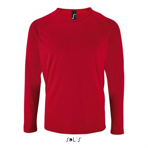 SOL'S SO02071 SOL'S SPORTY LSL MEN - LONG-SLEEVE SPORTS T-SHIRT 2XL