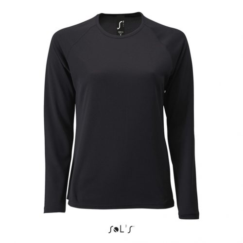 SOL'S SO02072 SOL'S SPORTY LSL WOMEN - LONG SLEEVE SPORTS T-SHIRT L